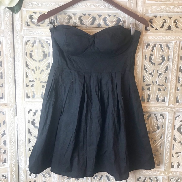 little black dress with feathers